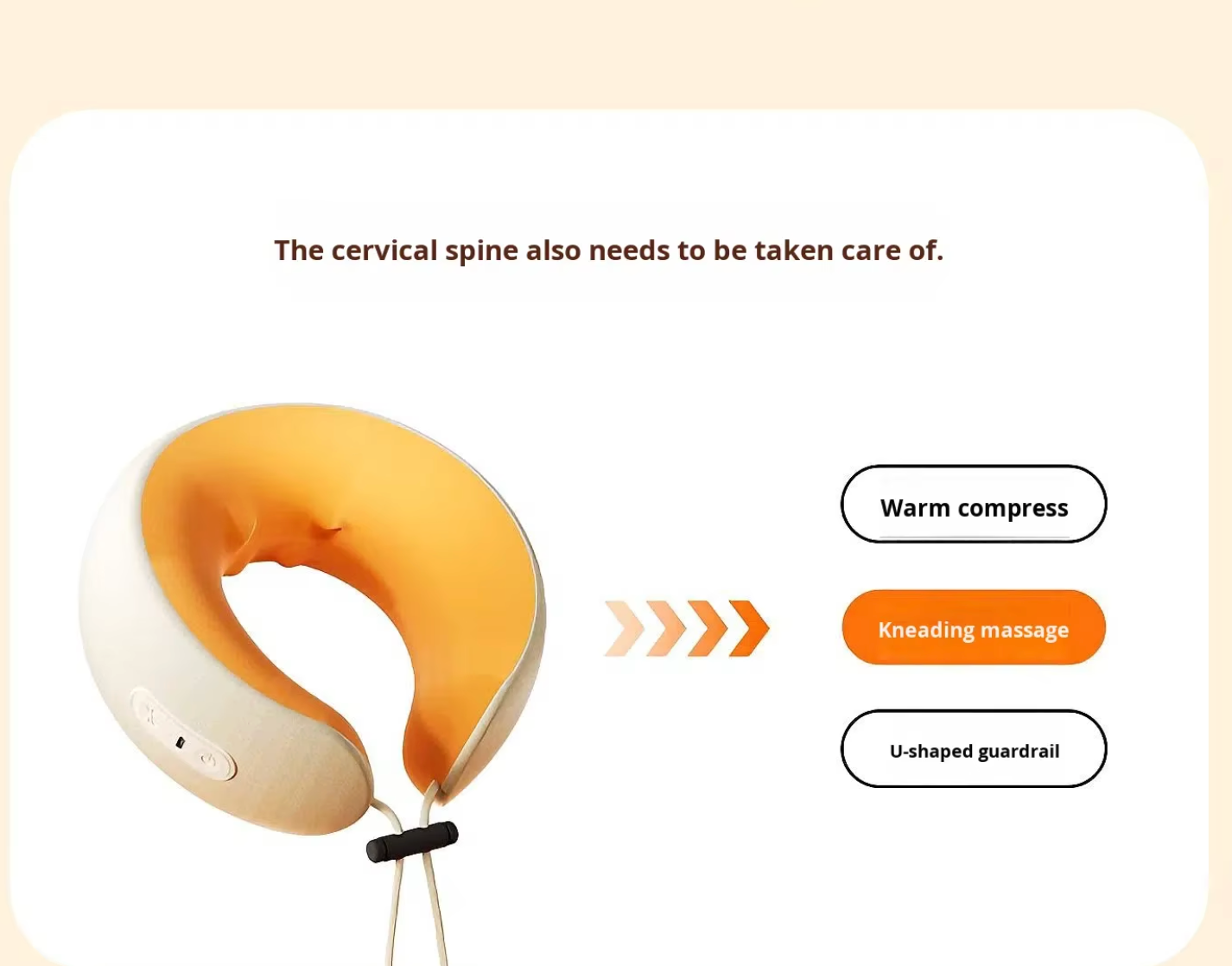 VENUS LUXE™ Luxury Neck & Shoulder Massager – Heat Therapy for Stress Relief