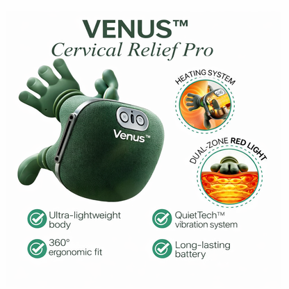 Venus DeepRelief™ Shoulder and Neck Massager Bionic Kneading Technology