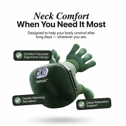 Venus DeepRelief™ Shoulder and Neck Massager Bionic Kneading Technology