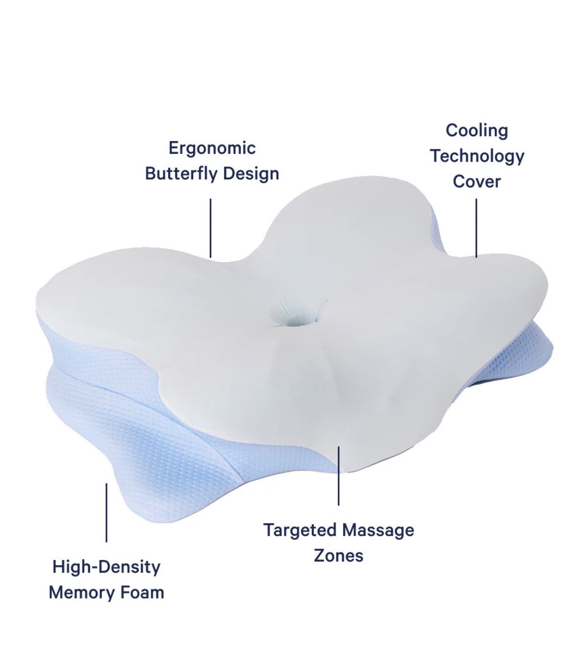 Venus Cooling Cervical Neck Support Pillow