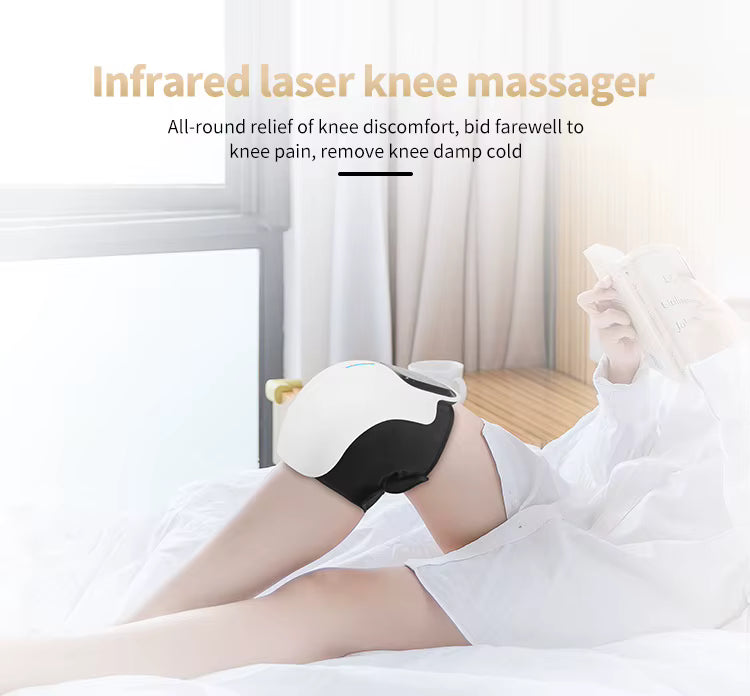 Heated Knee Massager with Vibration and Red Light Therapy