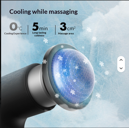 Mini Hot & Cold Massage Gun Includes 10 FREE Massage Attachments