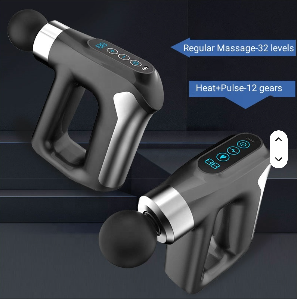 mini heated massage gun