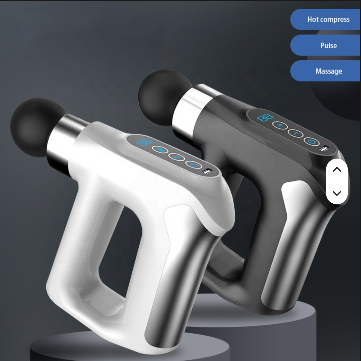 mini heated massage gun