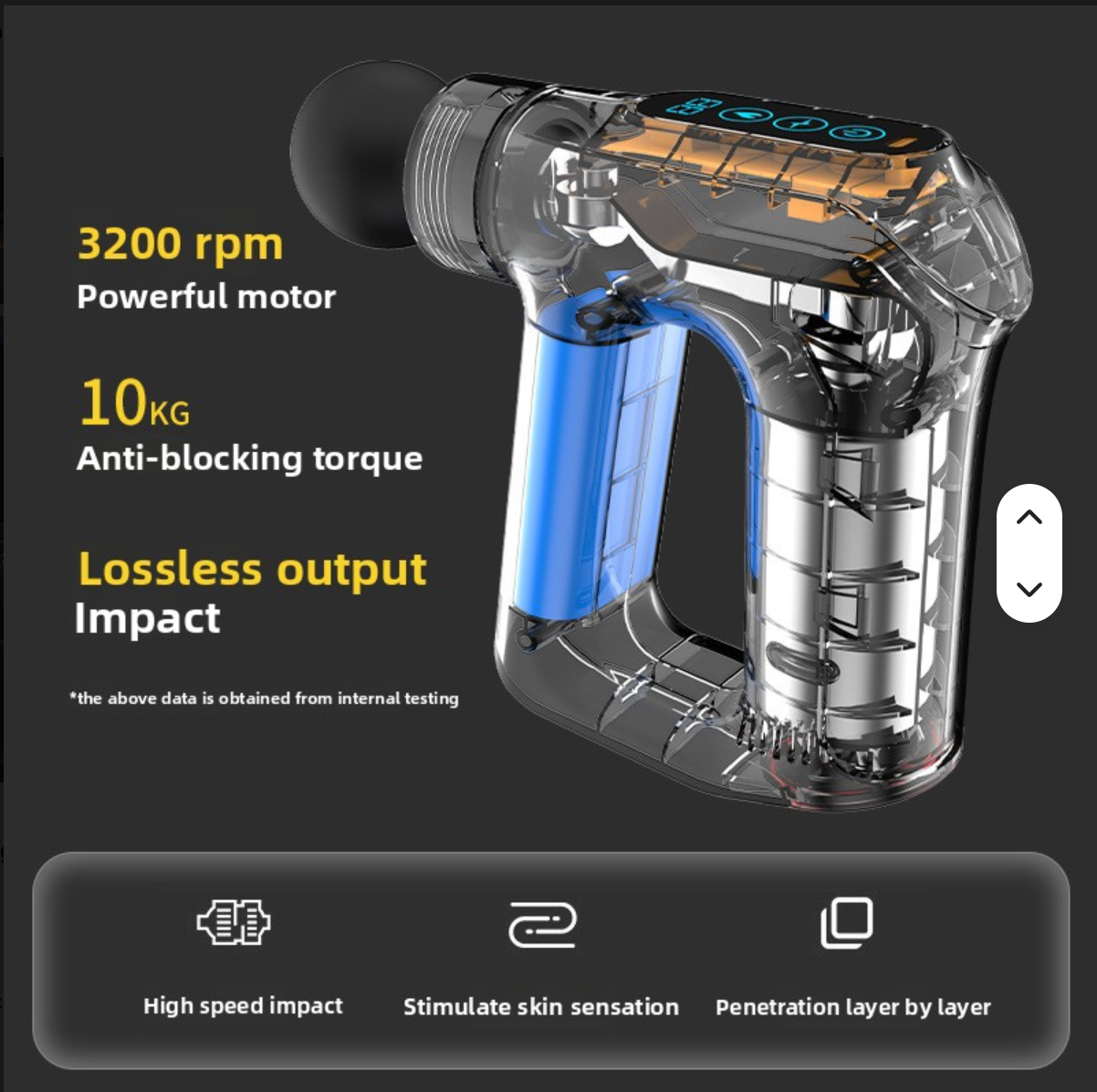 mini heated massage gun