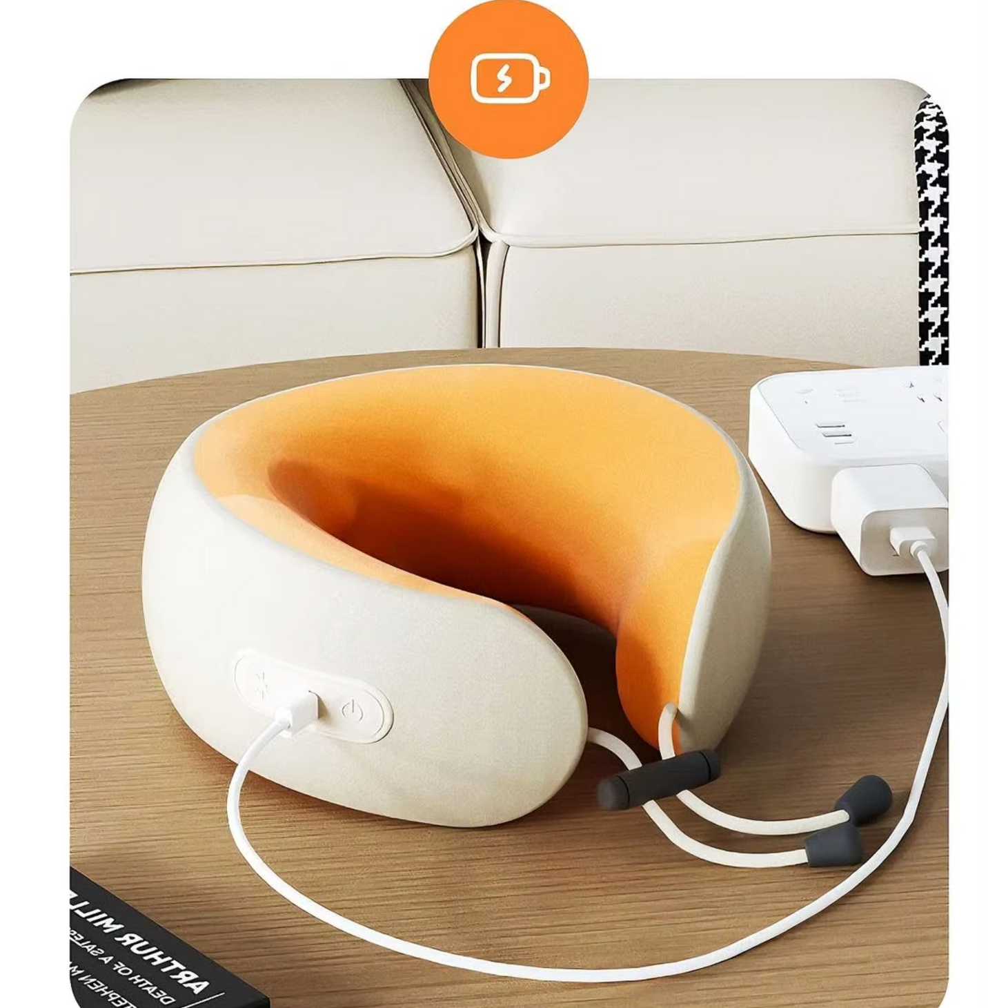 VENUS LUXE™ Luxury Neck & Shoulder Massager – Heat Therapy for Stress Relief