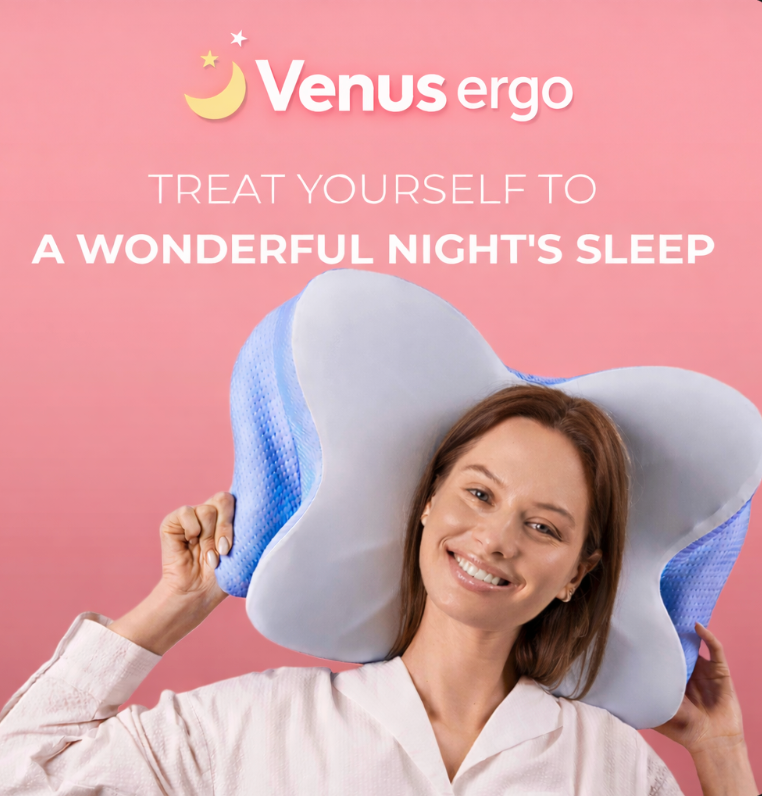 Venus Cooling Cervical Neck Support Pillow
